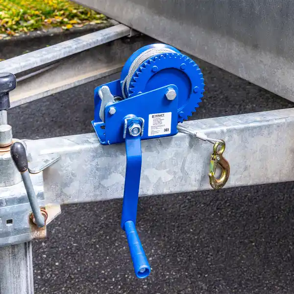 Bild 2 von Handseilwinde 720 kg Tragkraft, 10 m Stahldrahtseil