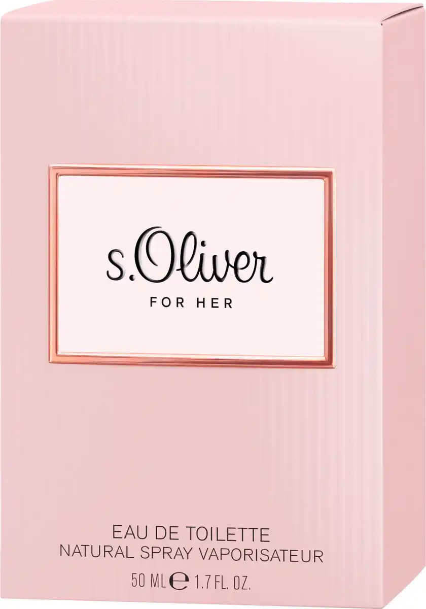 Bild 1 von s.Oliver FOR HER Eau de Toilette Naturalspray, 50 ml