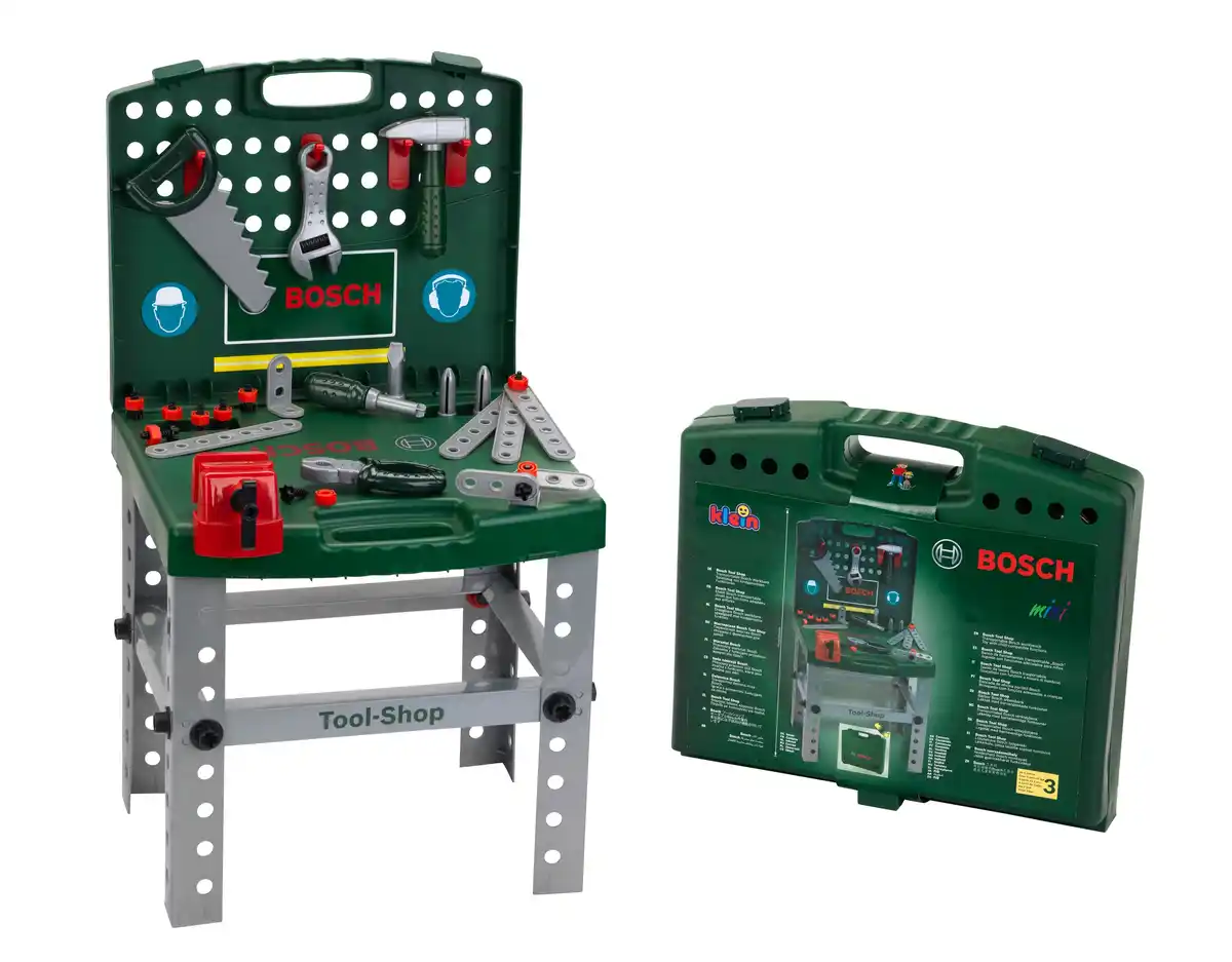 Bild 1 von Theo Klein Bosch Power-Tools transportable Werkbank, 1 Stk