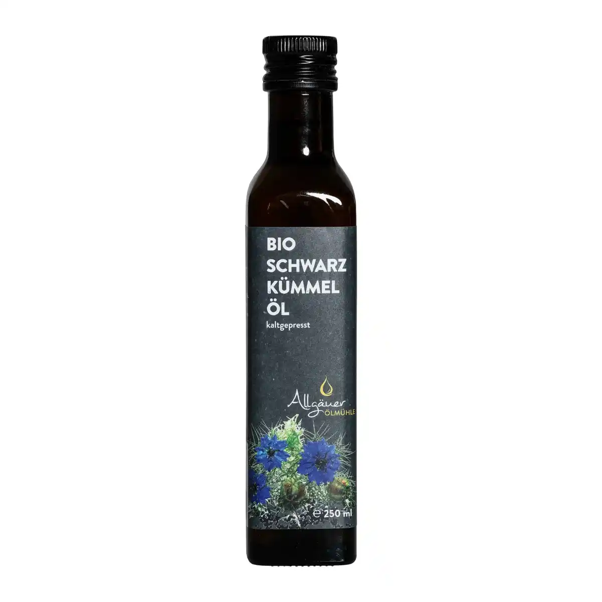 Bild 1 von Allgäuer Ölmühle Bio Schwarzkümmelöl, 250 ml
