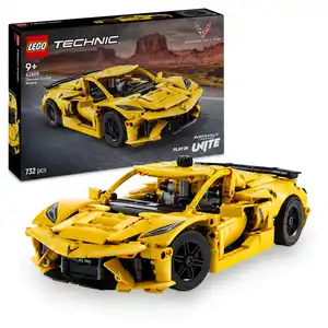 LEGO Technic Chevrolet Corvette Stingray - Spielzeug Sportwagen 42205, 1 Stk