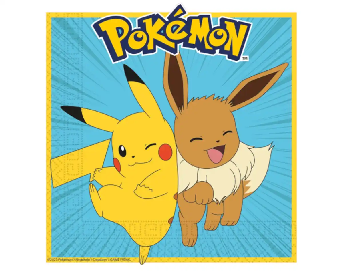 Bild 1 von Servietten Pokemon