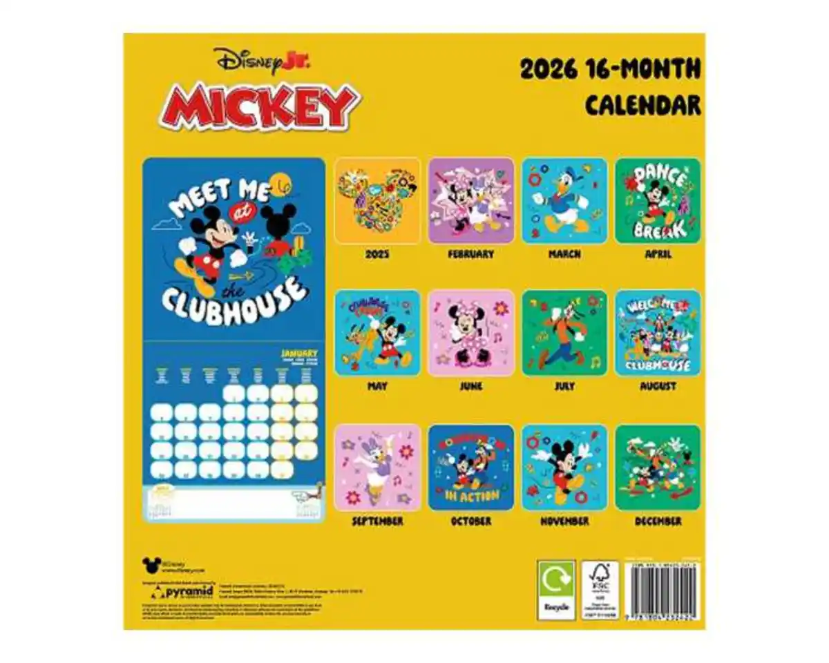 Bild 1 von Kalender 2025 Lizenz-Pyramide, Mickey Mouse