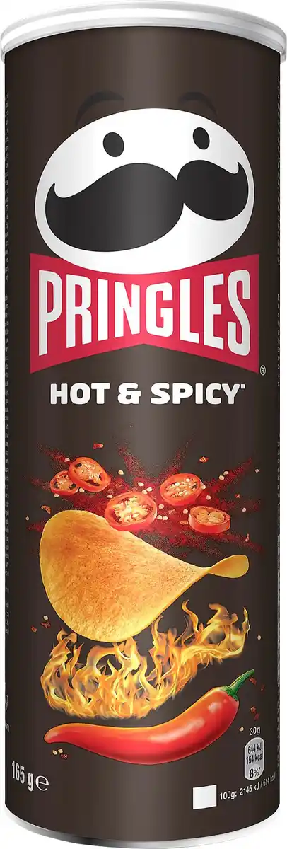 Bild 1 von Pringles Chips Hot & Spicy, 165 g