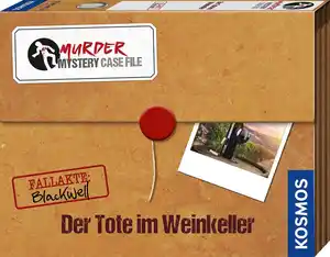 KOSMOS - Murder Mystery Case File - Der Tote im Weinkeller, 1 Stk