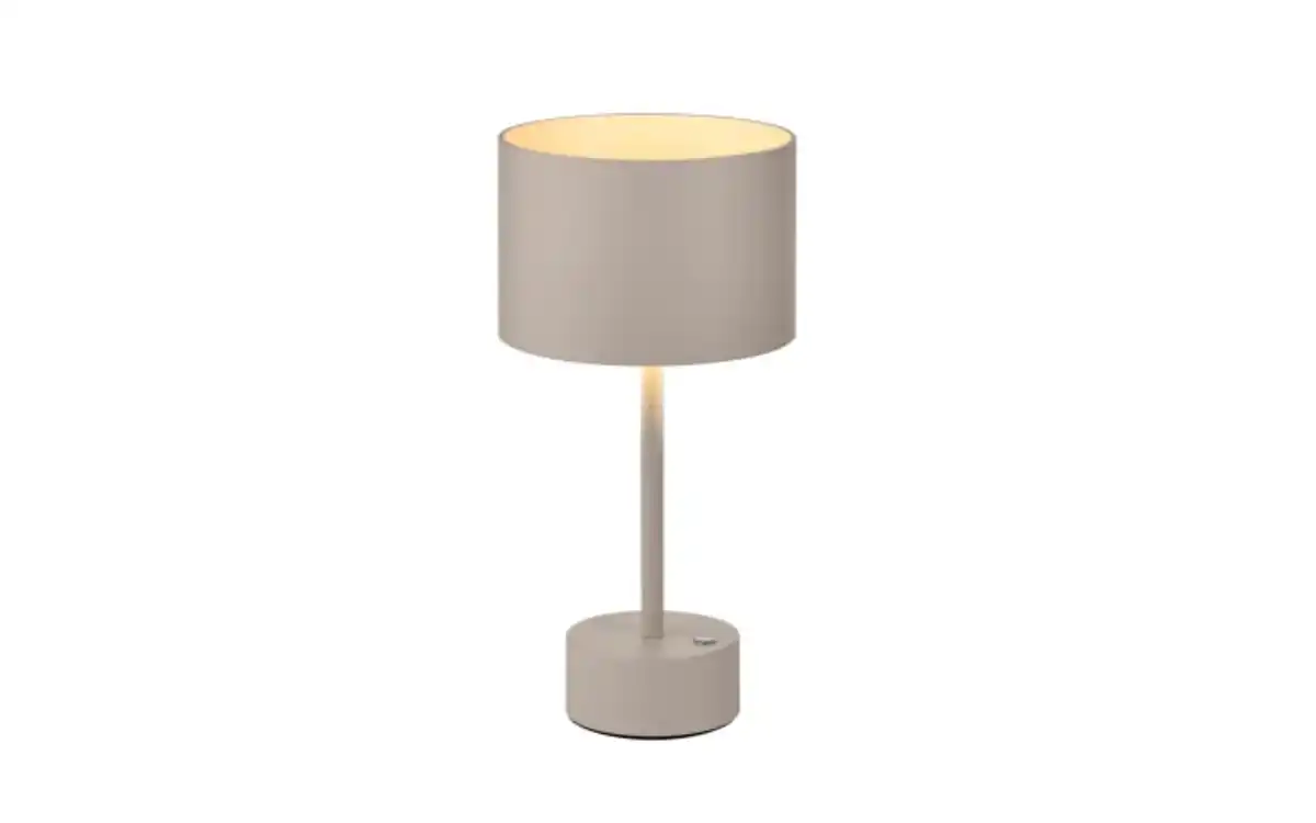 Bild 1 von Akku-Tischleuchte Loop, grau, inkl. Funkfernbedienung