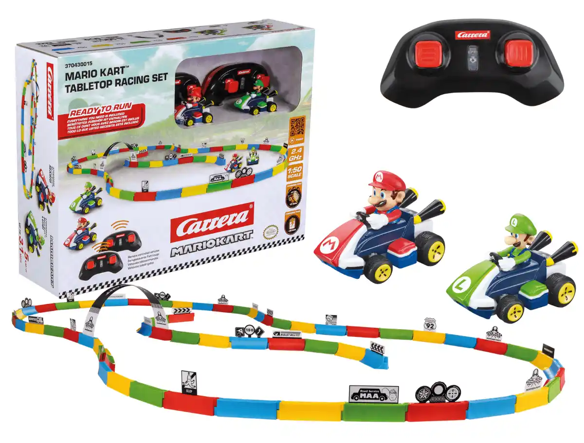 Bild 1 von Carrera RC - Mario Kart™ Tabletop Racing Set – Rennspaß für Zuhause!, 1 Stk