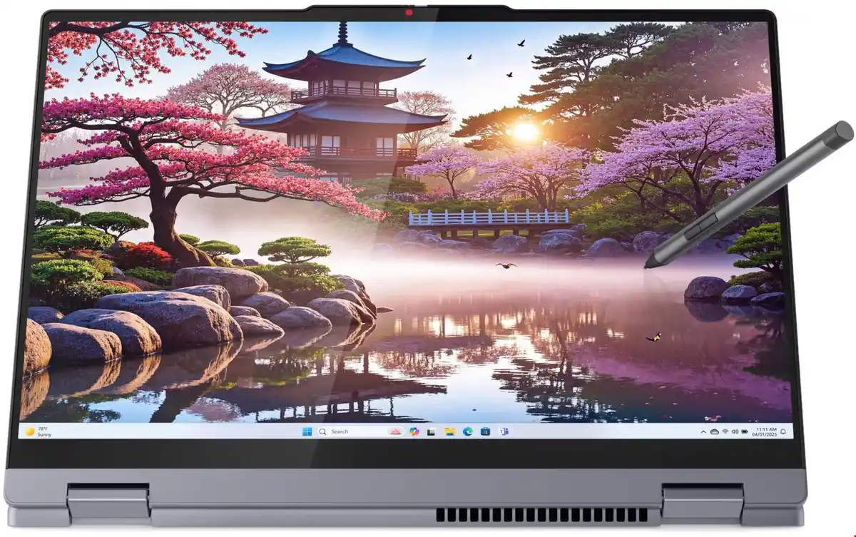 Bild 1 von IdeaPad 5 16AKP10 (83KU002JGE) 40,64 cm (16") 2 in 1 Convertible-Notebook luna grey