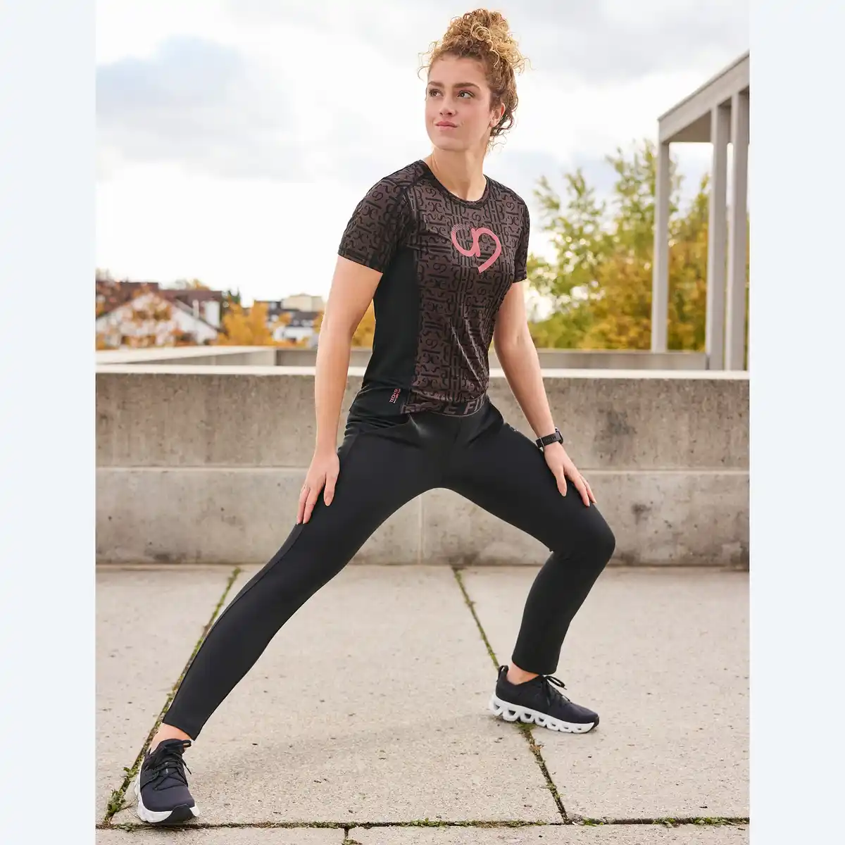 Bild 1 von Damen-Jogginghose mit Jacquard-Bund