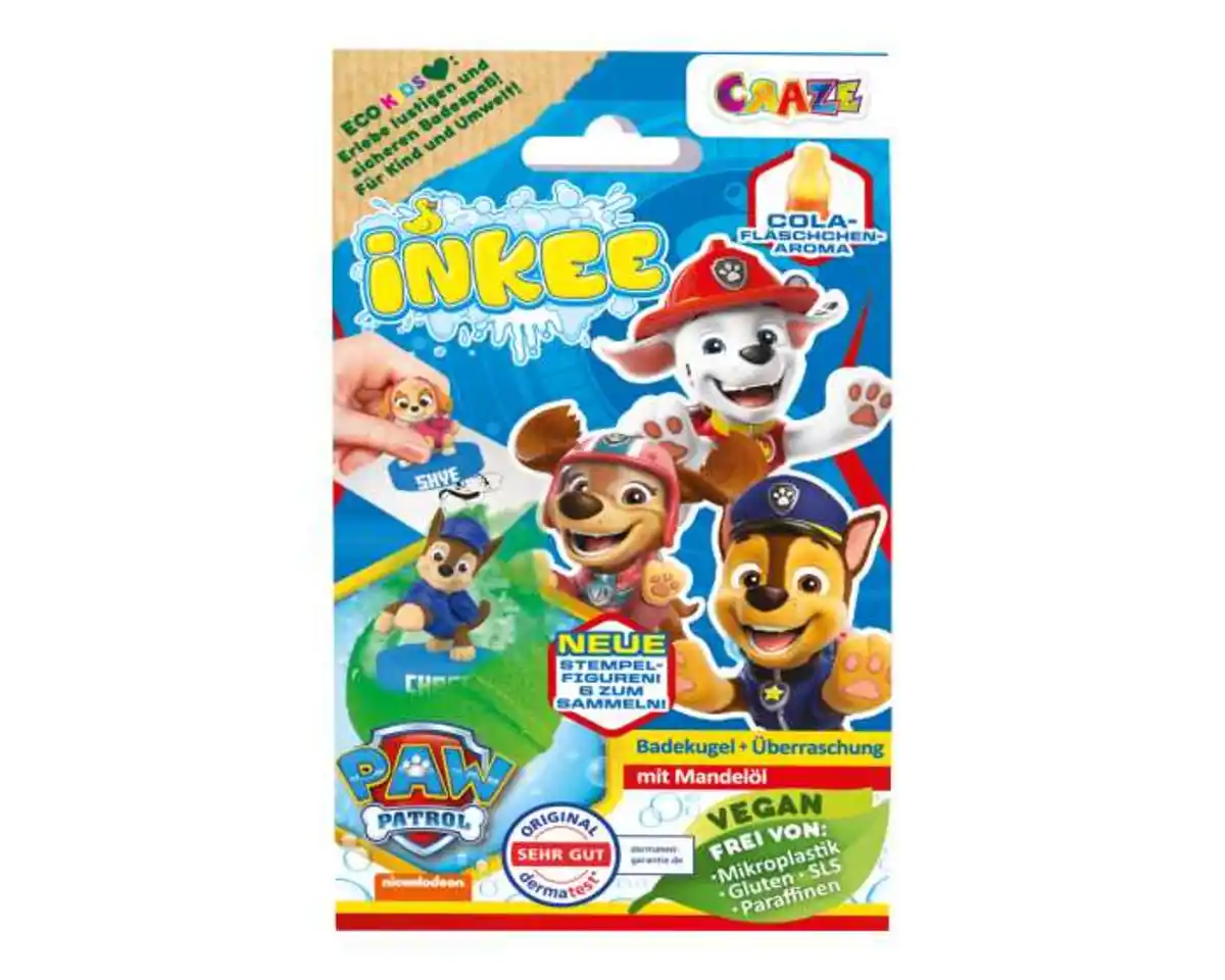 Bild 1 von Inkee Badebombe Paw Patrol