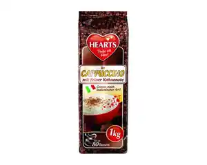 Hearts Cappuccino mit feiner Kakaonote 1 kg