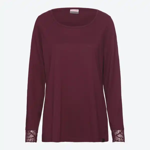 Bild 4 von Damen-Schlafanzug mit Spitze