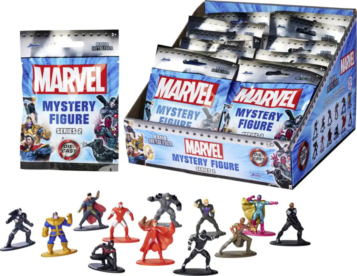 Bild 1 von Dickie Toys Marvel Blind Pack Nano Metalfigs
