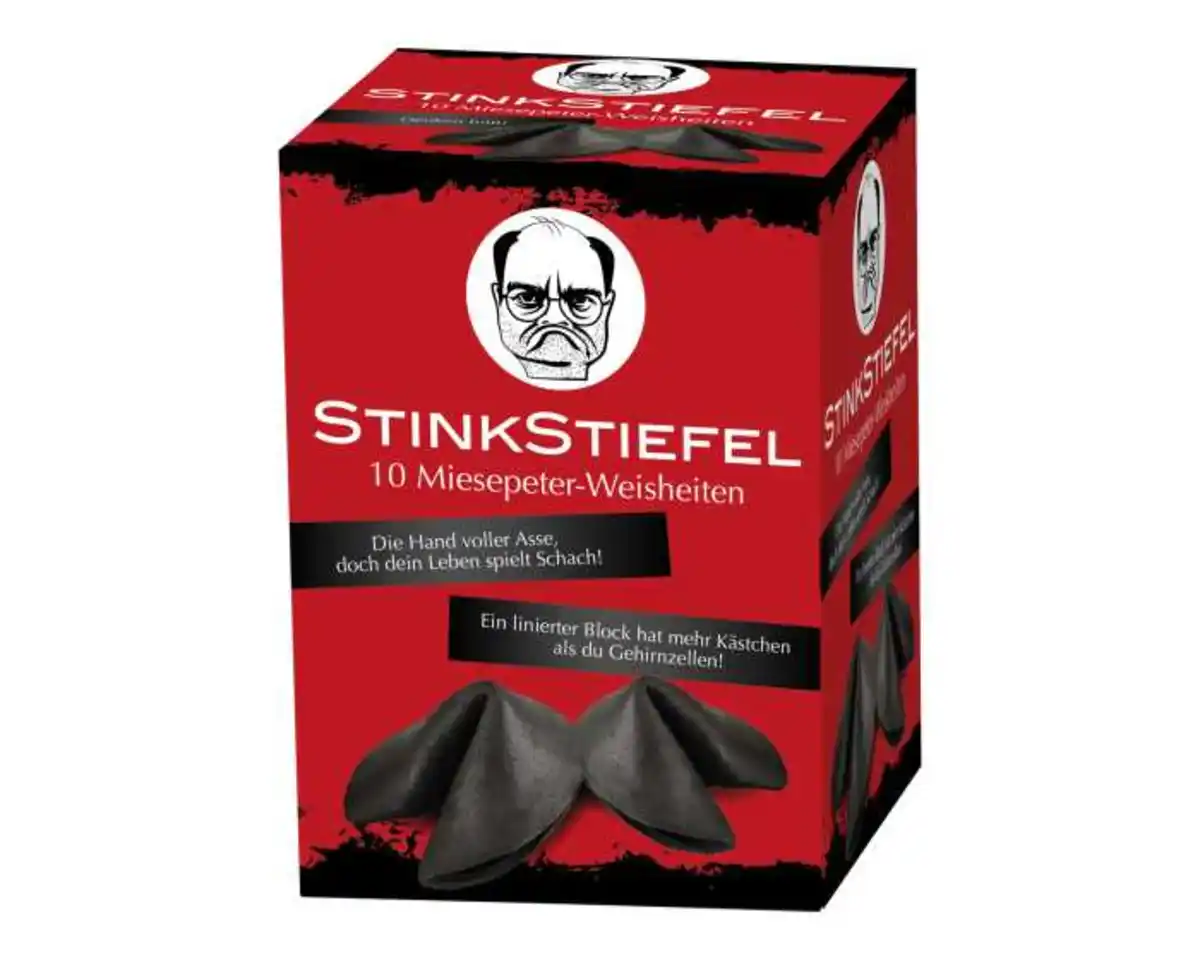 Bild 1 von Glückskekse 10er Stinkstiefel 60g