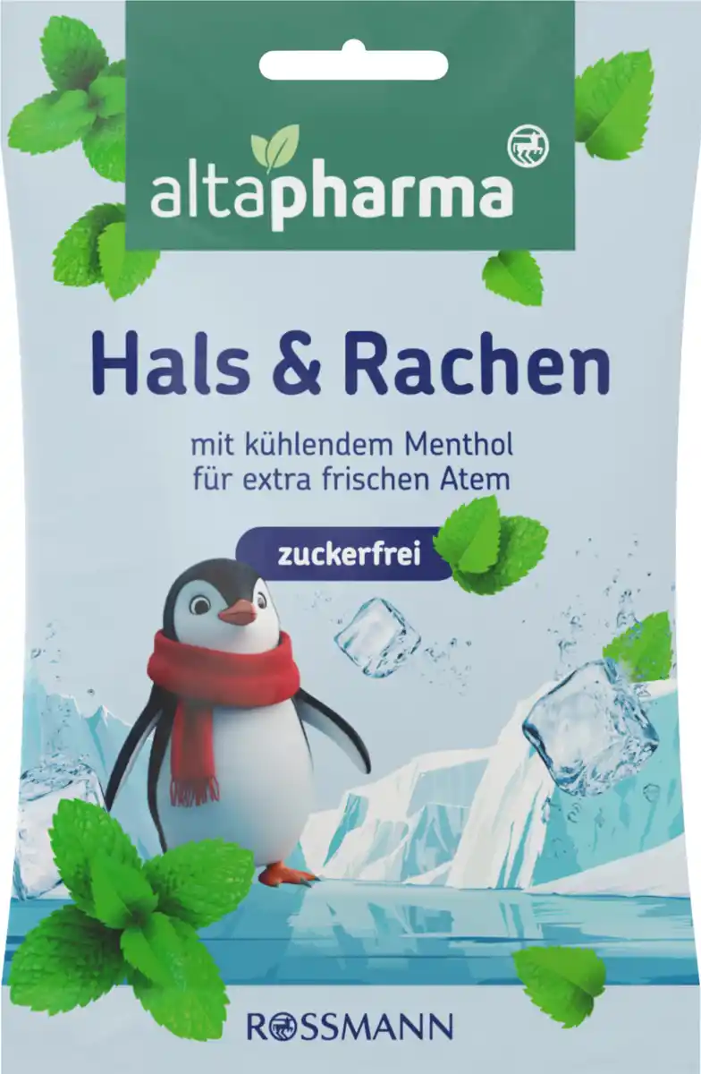 Bild 1 von altapharma Halsbonbons zuckerfrei, 75 g