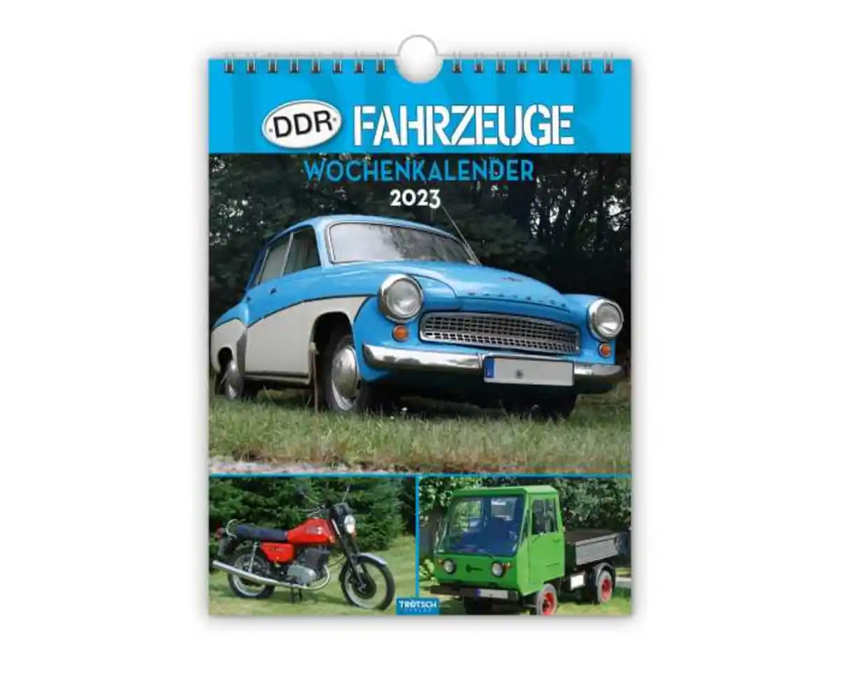 Bild 1 von Kalender Fahrzeuge DDR Fahrzeuge