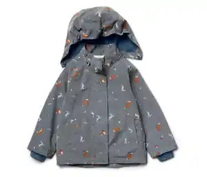 Kinder-Thermo-Regenjacke mit reflektierenden Elementen