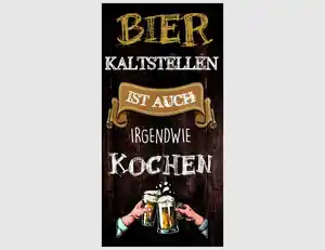 Bild Bier kaltstellen ist auch irgendwie Kochen