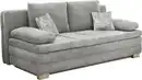 Bild 1 von Jockenhöfer Gruppe Schlafsofa Lincoln, mit Bettfunktion und Bettkasten, als Dauerschläfer geeignet, Grau