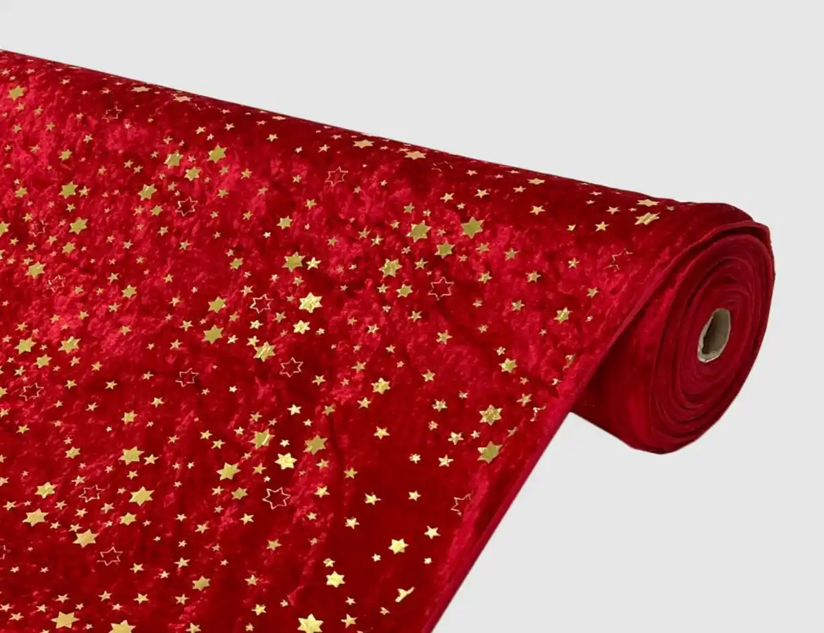 Bild 1 von Pannesamt Sterne Rot