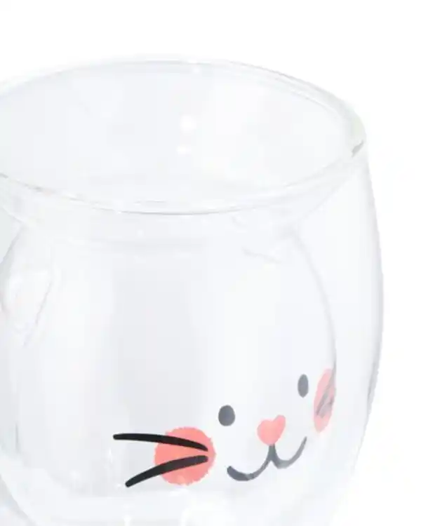 Bild 2 von Doppelwandiges Glas 250 ml, Katze
