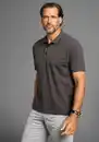 Bild 1 von Man's World Poloshirt Kurzarm, lockere Passform, unifarben, Grau