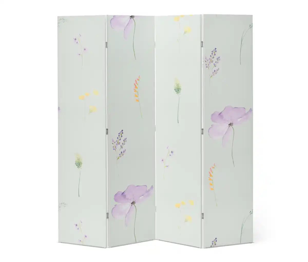 Bild 1 von Paravent mit floralem Muster