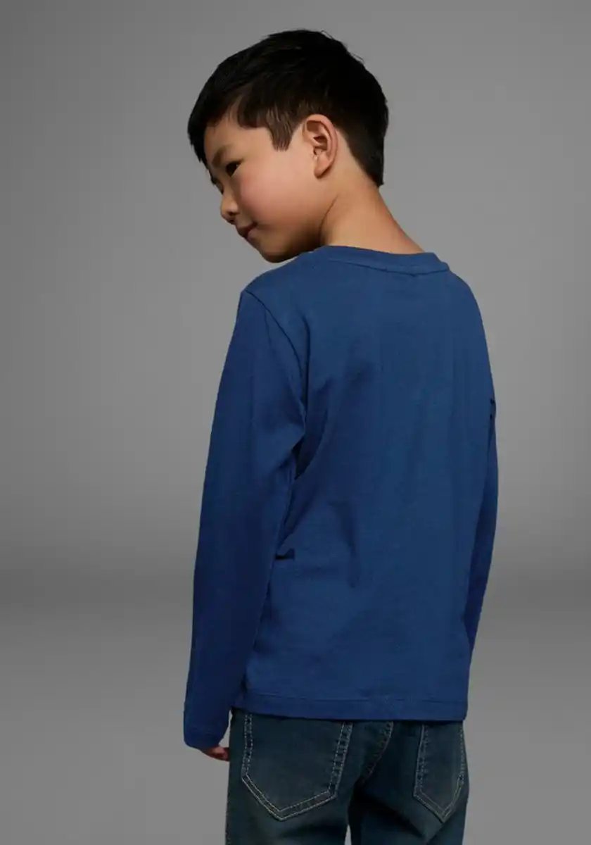 Bild 1 von KIDSWORLD Langarmshirt Rakete aus Wendepailletten