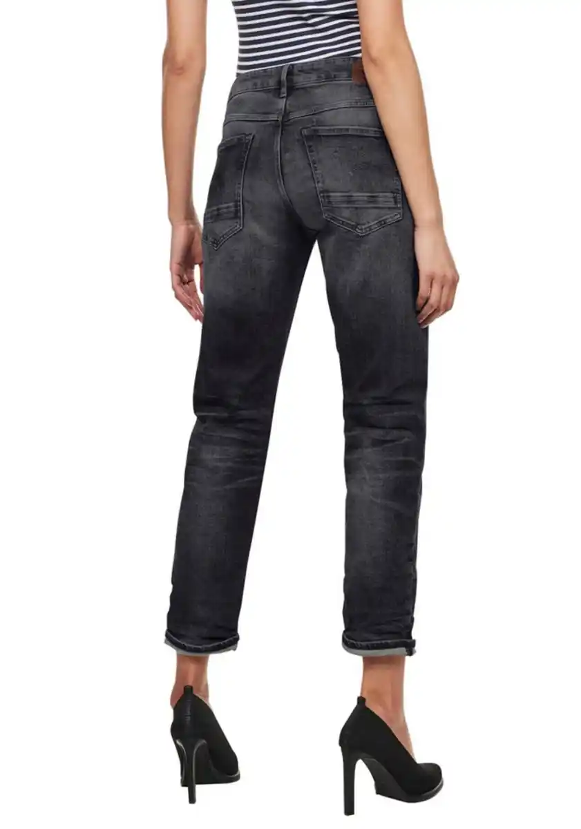 Bild 1 von G-STAR Boyfriend-Jeans Kate Boyfriend mit authentischen Used Effekten, Blau