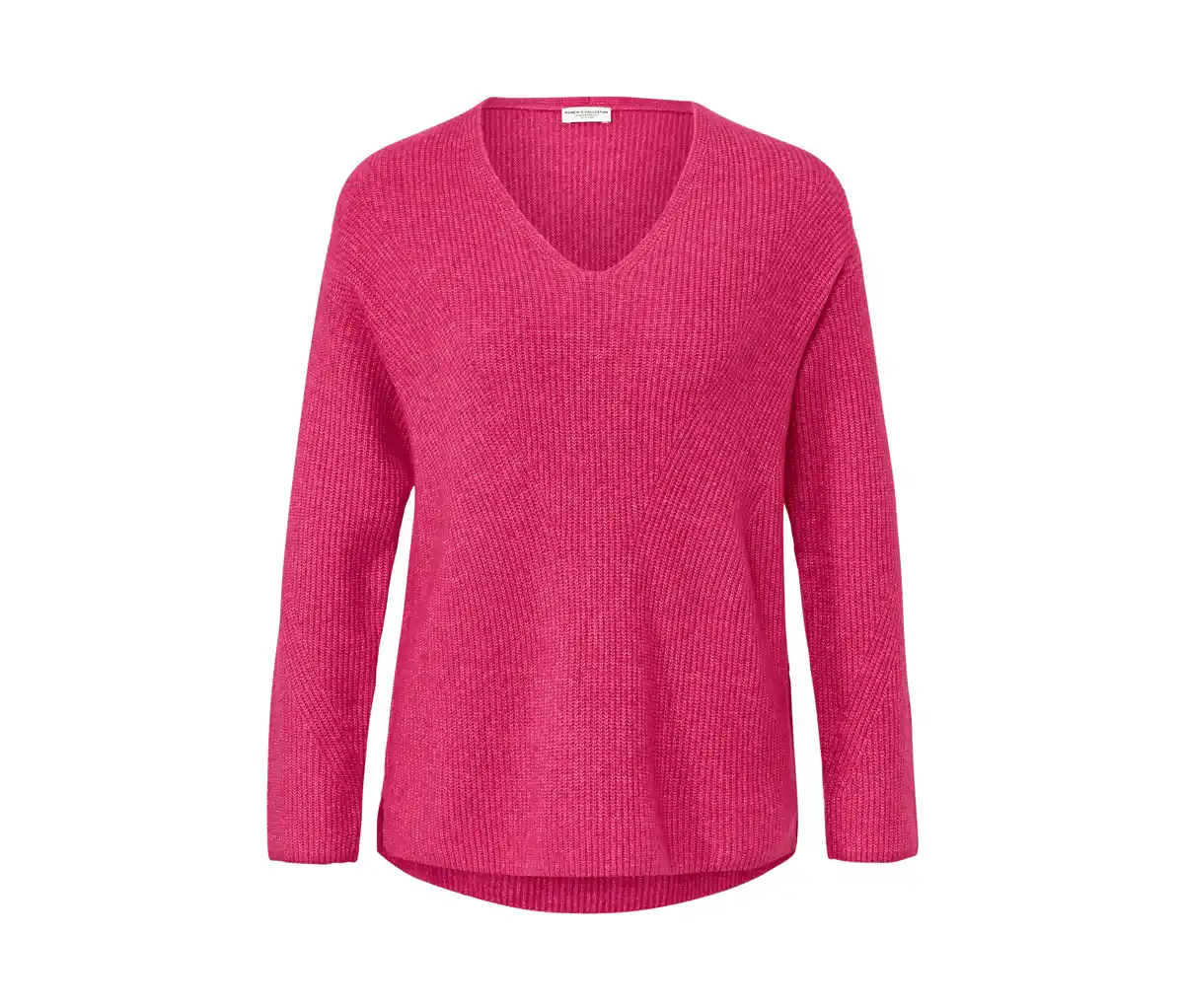 Bild 1 von Grobstrickpullover, himbeere