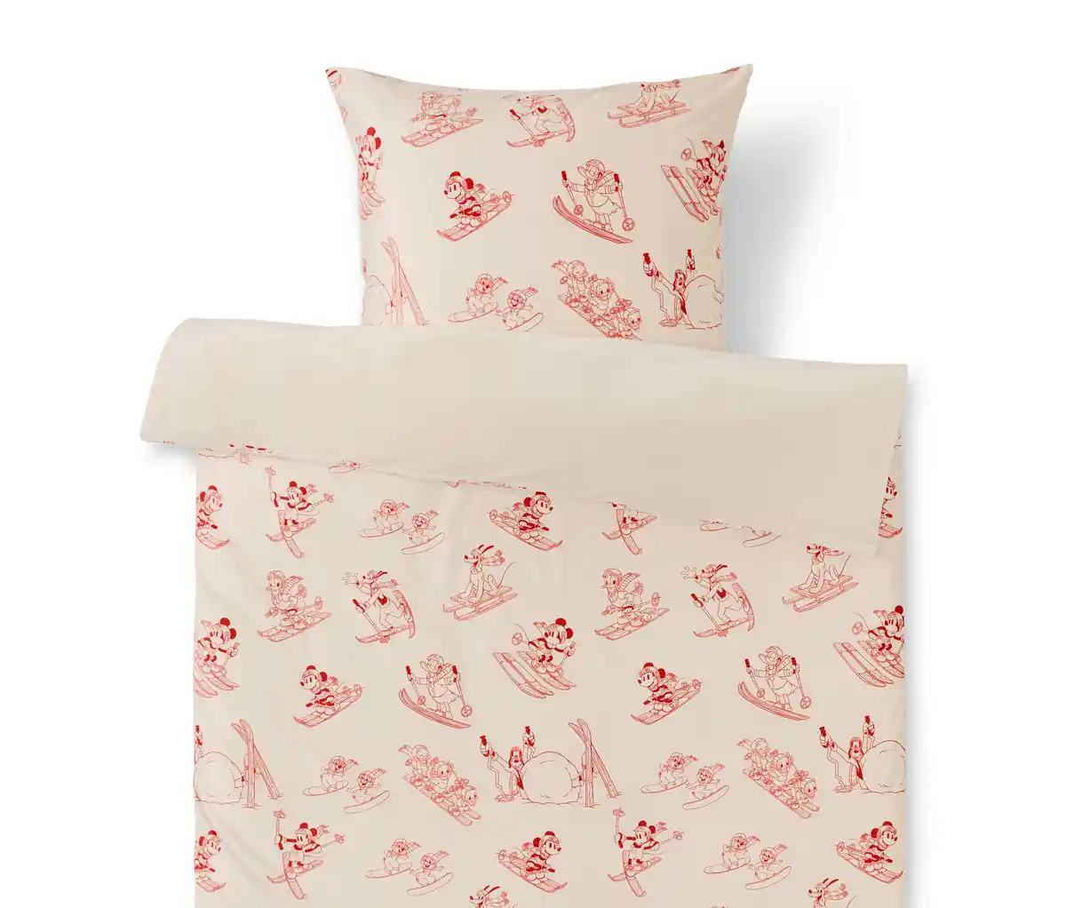 Bild 1 von Nickiplüsch-Bettwäsche »Mickey and Friends«, Normalgröße