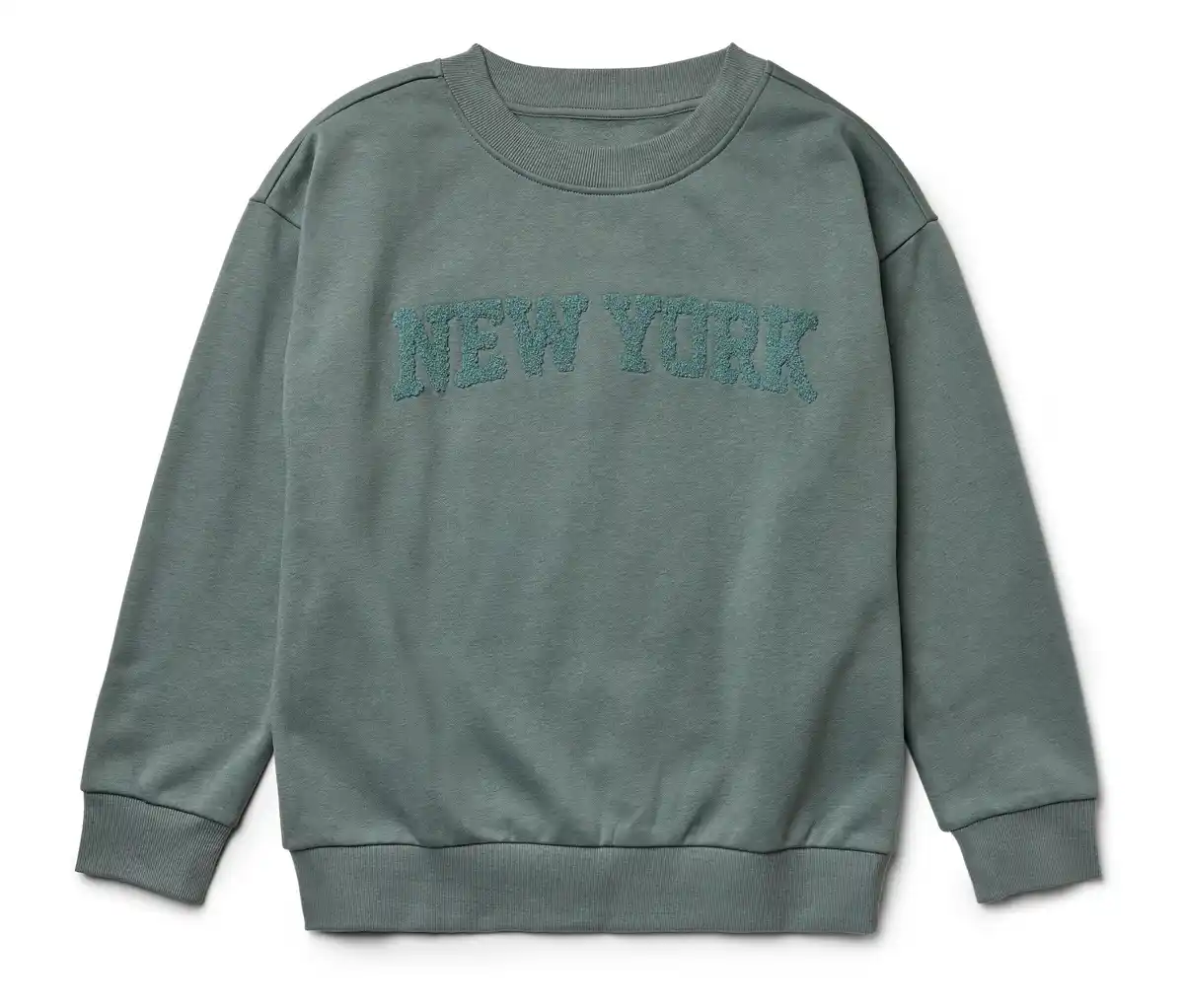 Bild 1 von Kinder-Sweatshirt mit Frottee-Schriftzug