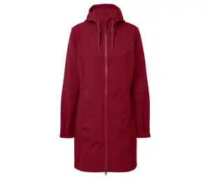 Softshellmantel, dunkelrot
