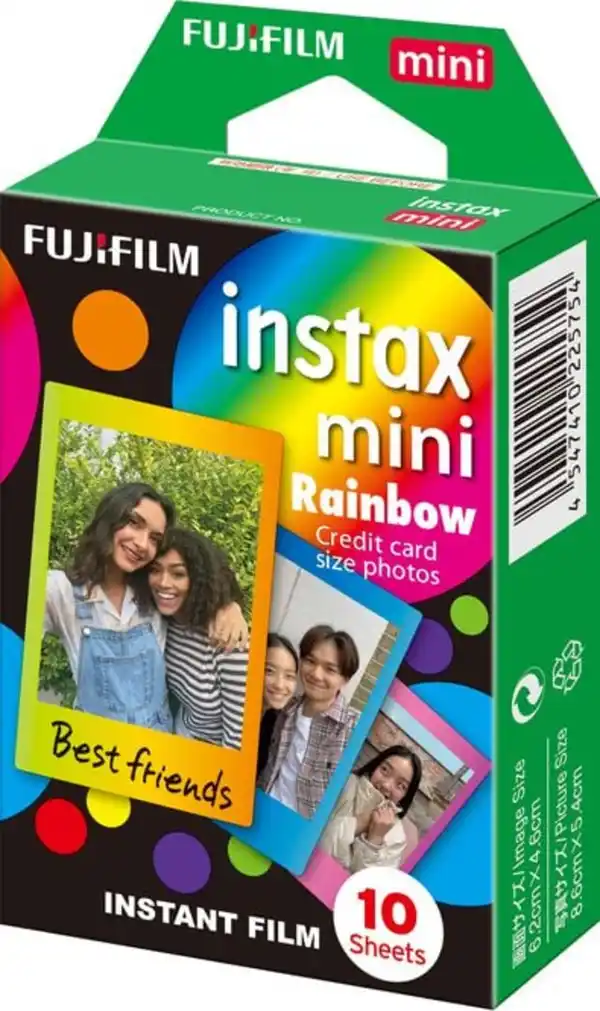 Bild 2 von instax™ mini Fotopapier, Rainbow, 10er-Pack