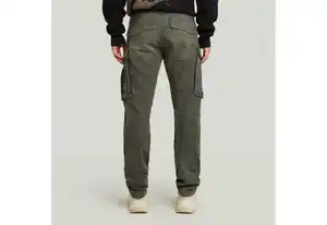 G-STAR Cargohose Rovic Zip 3D Tapered Pant Tapered Fit, Grau
