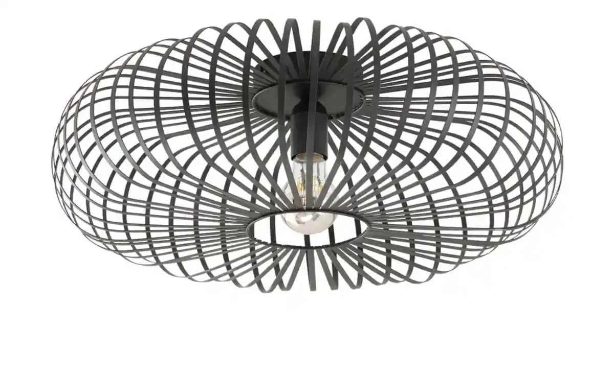 Bild 3 von Trio Deckenleuchte, 1-flammig, Metall schwarz ´groß`