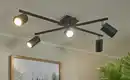 Bild 1 von Trio Deckenspot, 5-flammig, schwarz Marley