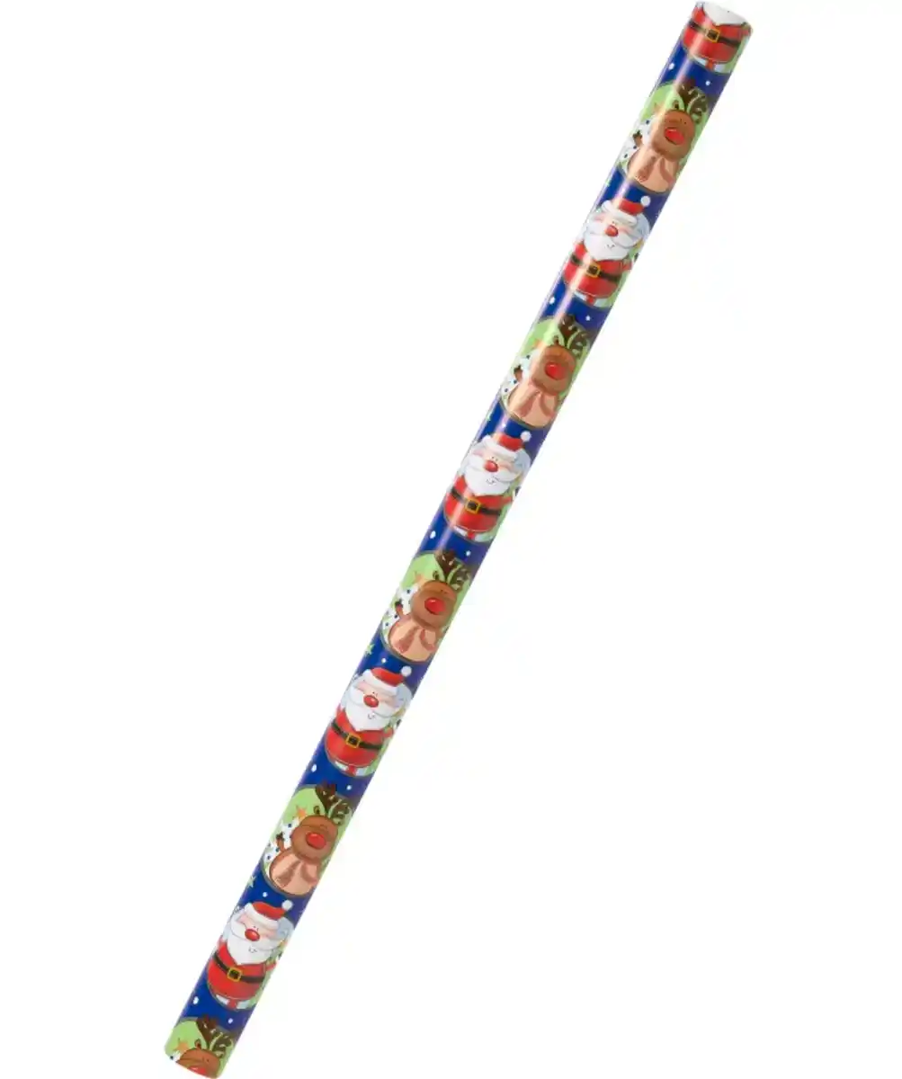 Bild 1 von Geschenkpapier Weihnachten, blau