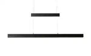 Trio LED-Pendelleuchte, schwarz mit Up & Down Light