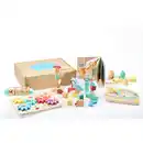Bild 1 von Babybox Geschicklichkeit 19-24 Monate, Mehrfarbig, Hellblau, Holz, Metall, Kunststoff, Textil, Papier, Holzwerkstoff, Buche, Spielzeug, Holzspielzeug