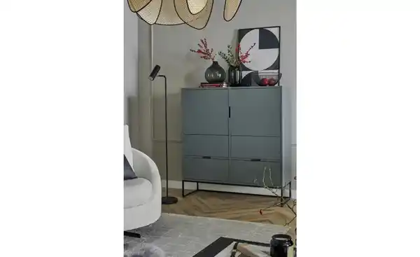 Bild 3 von Trio Leseleuchte, 1-flammig, schwarz Marley