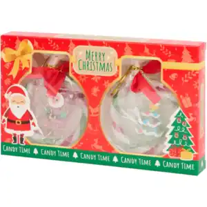 Süße Weihnachtskugeln