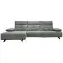 Bild 1 von Livetastic Ecksofa, Grau, Textil, 3-Sitzer, Füllung: Polyetherschaumkern, Ottomane links, L-Form, 314x162 cm, ISO 9001, Fsc, Reach, Bsci, Oeko-Tex® Standard 100, Carb2, CE, Rücken echt, motorische