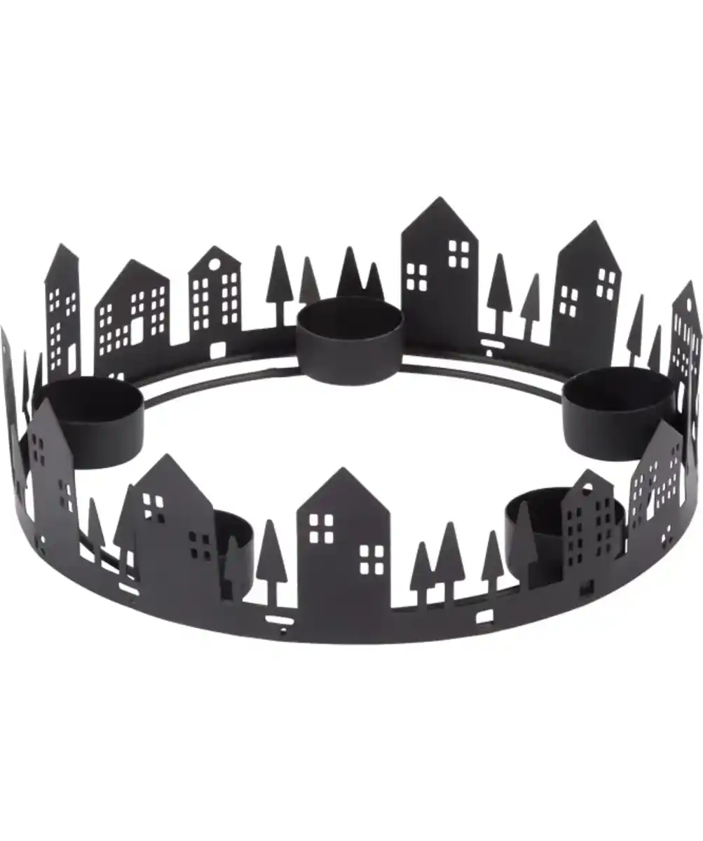 Bild 1 von Teelichthalter Weihnachten, schwarz