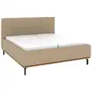 Bild 1 von Musterring Polsterbett, Beige, Textil, Birke, Buche, massiv, H3, Höhe ca. 20 cm, 180x200 cm, Reach, atmungsaktiv,Bettkasten, Lattenrost, Matratze, in verschiedenen Größen erhältlich,Mittelgurt, v