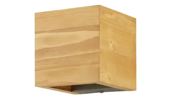 Bild 3 von Trio LED-Wandleuchte, Pinienholz ´Kubus´