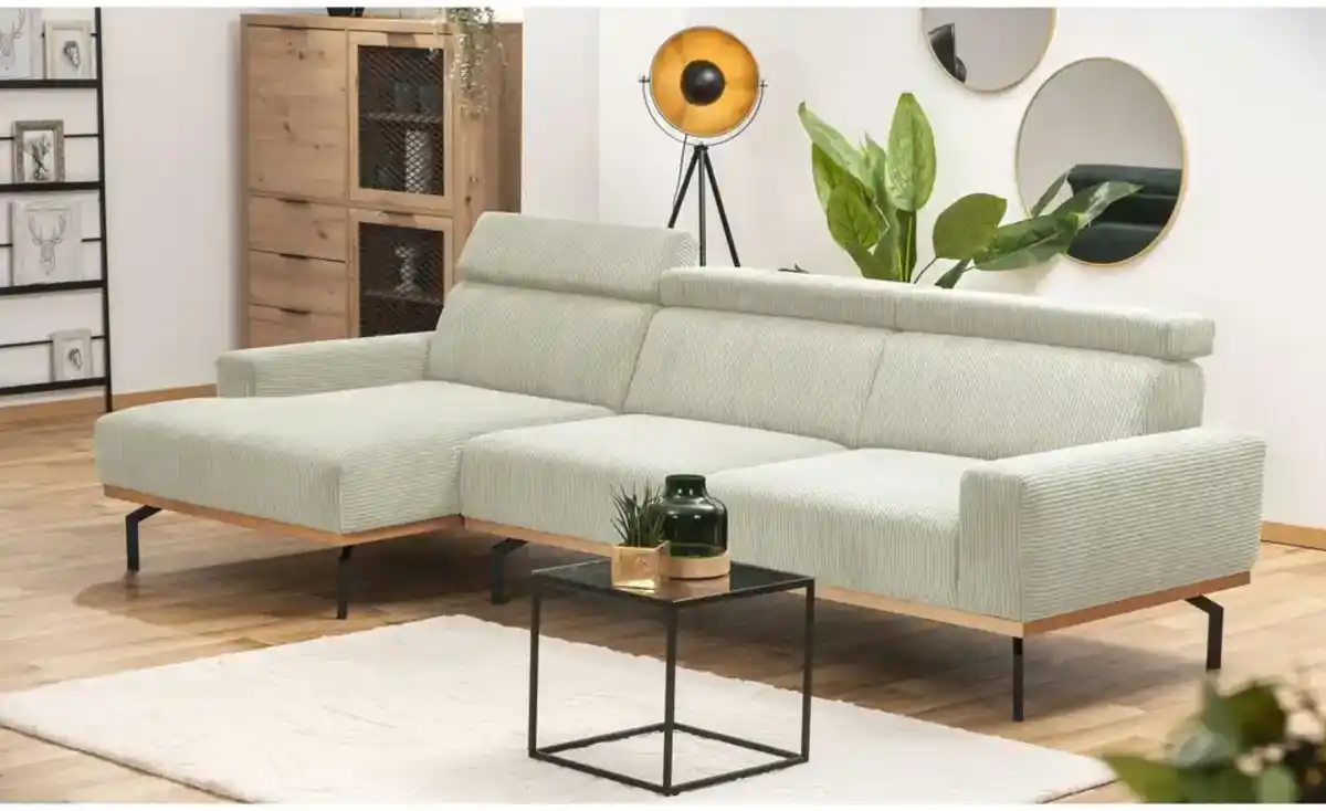 Bild 1 von Max Winzer Ecksofa mit Holzsockel Emmi