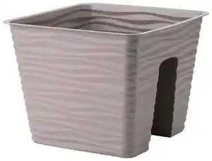 Übertopf Sardun Bridge in Taupe, Taupe