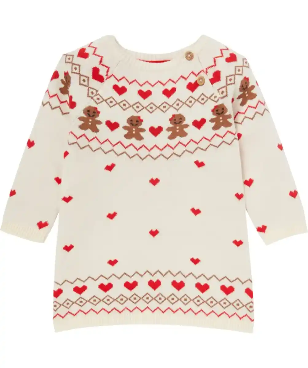 Bild 1 von Strickkleid Weihnachten, offwhite