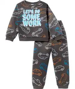 Jogginganzug Autos, dunkelgrau